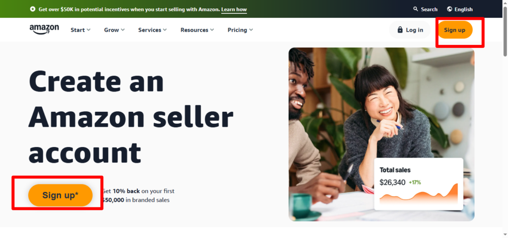 Amazon Seller Account
